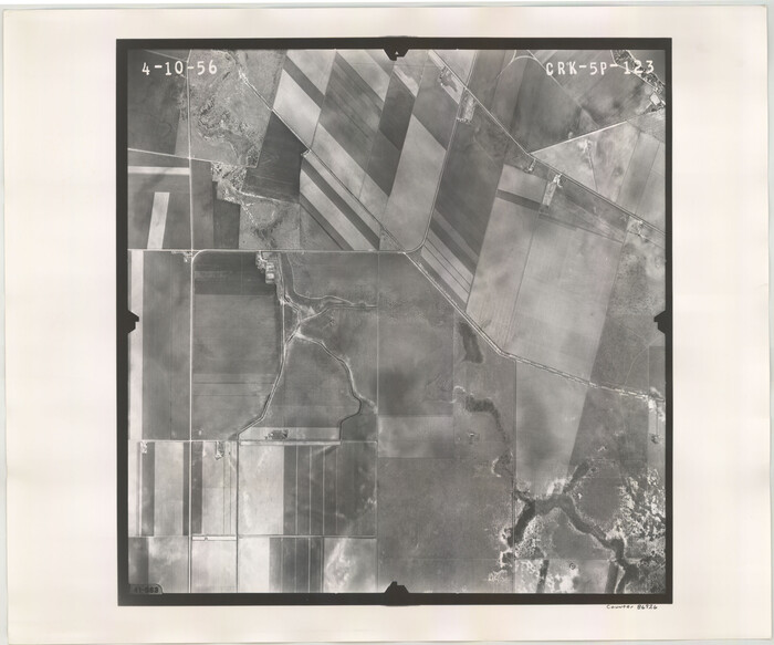 86926, Flight Mission No. CRK-5P, Frame 123, Refugio County, General Map Collection