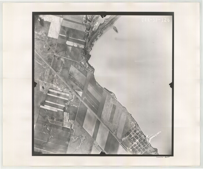 86929, Flight Mission No. CRK-5P, Frame 126, Refugio County, General Map Collection