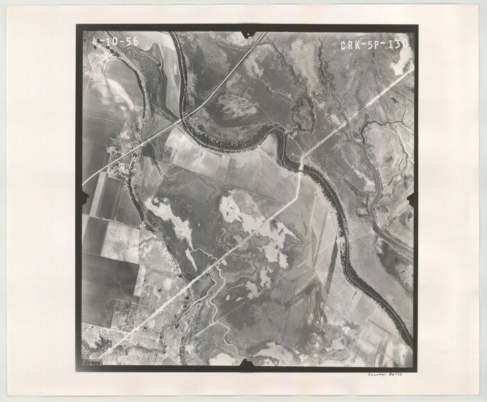 86933, Flight Mission No. CRK-5P, Frame 130, Refugio County, General Map Collection