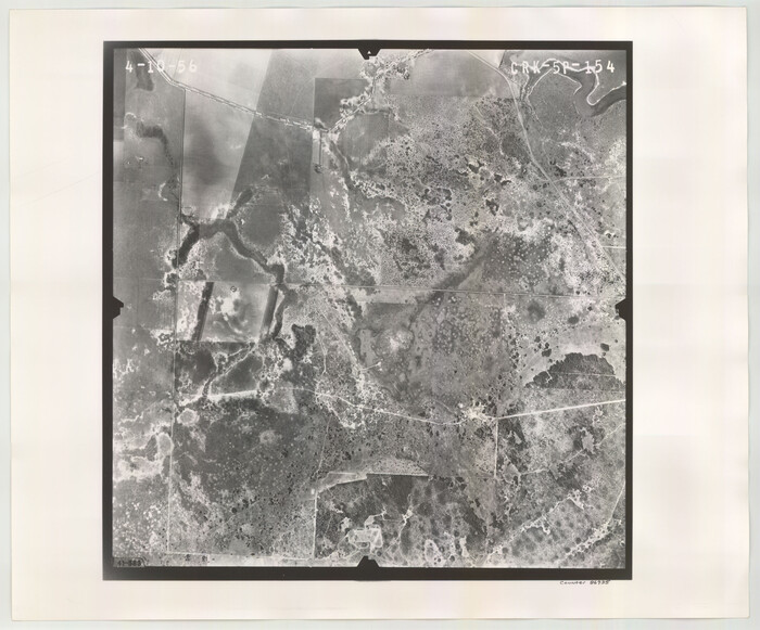 86935, Flight Mission No. CRK-5P, Frame 154, Refugio County, General Map Collection