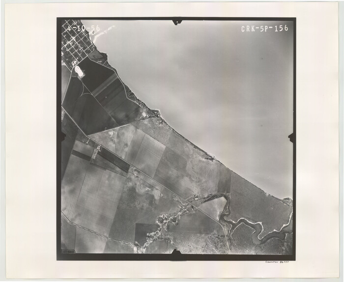 86937, Flight Mission No. CRK-5P, Frame 156, Refugio County, General Map Collection