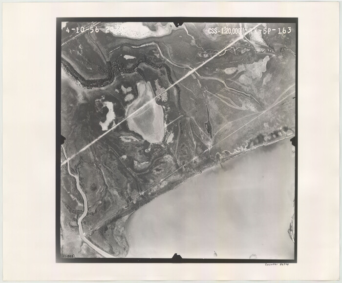 86944, Flight Mission No. CRK-5P, Frame 163, Refugio County, General Map Collection