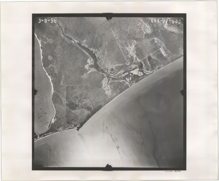 86956, Flight Mission No. CRK-7P, Frame 133, Refugio County, General Map Collection