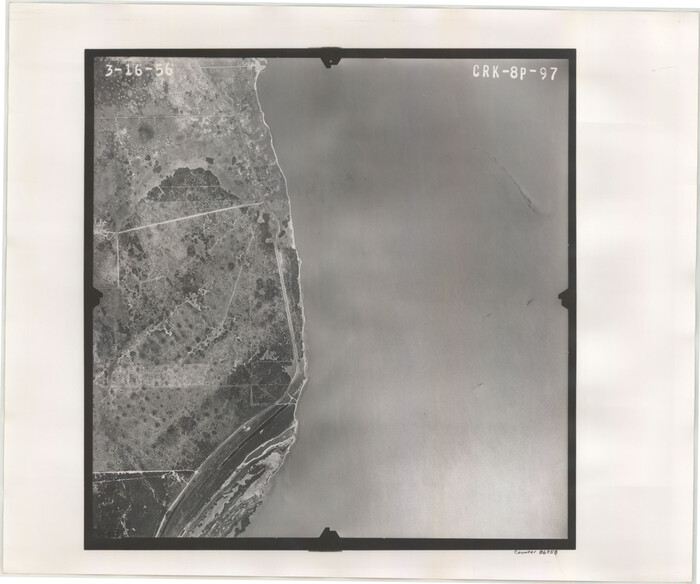 86958, Flight Mission No. CRK-8P, Frame 97, Refugio County, General Map Collection