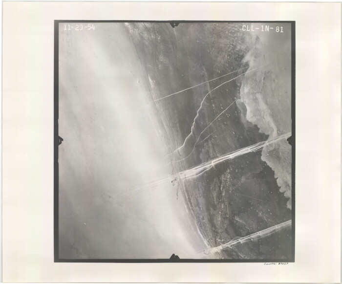 87027, Flight Mission No. CLL-1N, Frame 81, Willacy County, General Map Collection
