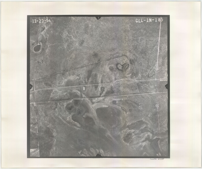 87055, Flight Mission No. CLL-1N, Frame 185, Willacy County, General Map Collection