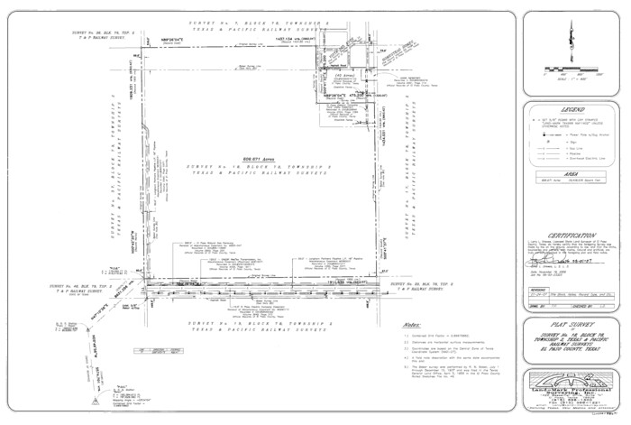 88671, El Paso County State Real Property Sketch 2, General Map Collection