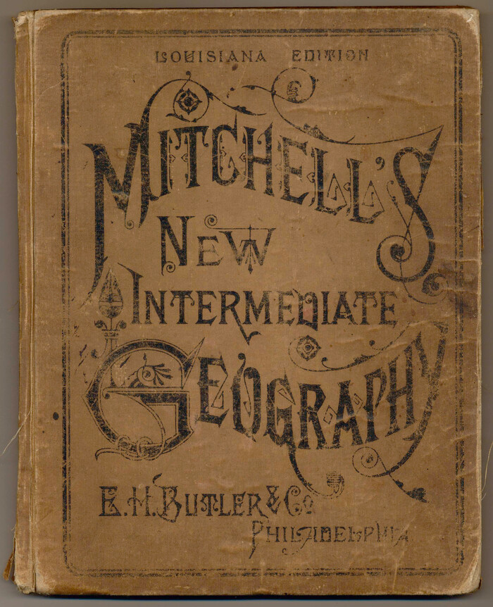 93509, Mitchell's New Intermediate Geography (Louisiana Edition), General Map Collection
