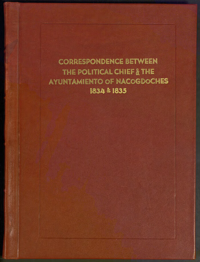 94263, 	Correspondence between the Political Chief of Nacogdoches and the Ayuntamiento (CPCNA), Historical Volumes