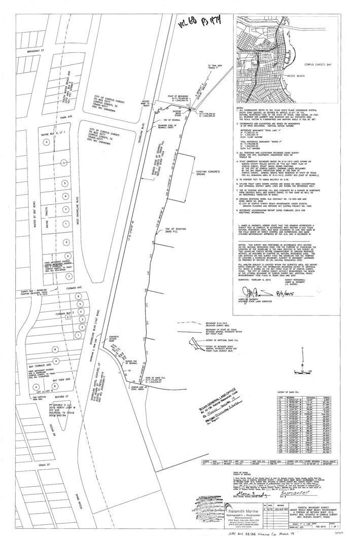 94767, Nueces County NRC Article 33.136 Sketch 19, General Map Collection