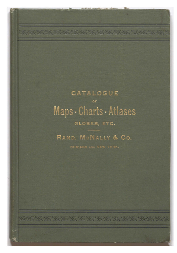 95841, Catalogue of Maps, Charts, Atlases, Globes, etc., Cobb Digital Map Collection