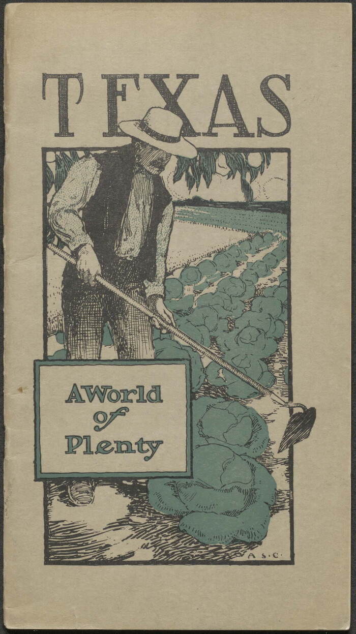 96590, Texas, a World of Plenty, Cobb Digital Map Collection