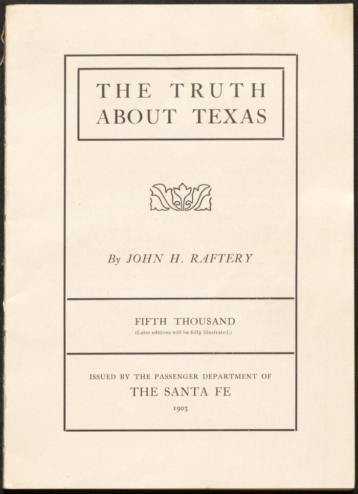 96592, The Truth about Texas, Cobb Digital Map Collection