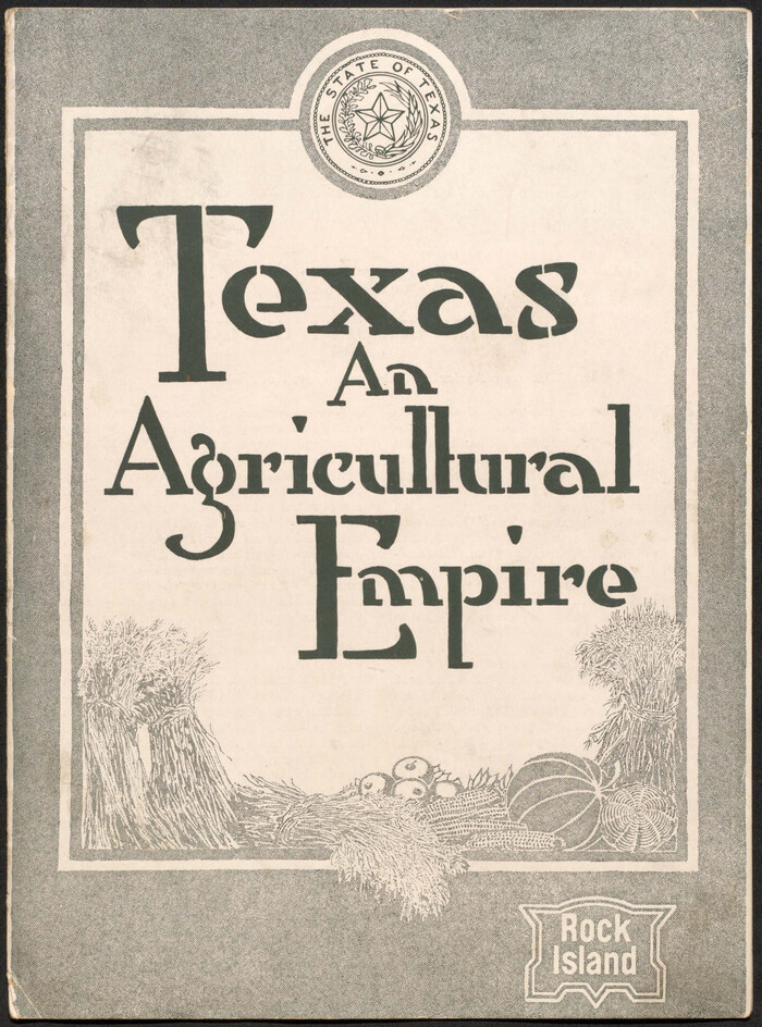 96593, Texas, an Agricultural Empire, Cobb Digital Map Collection