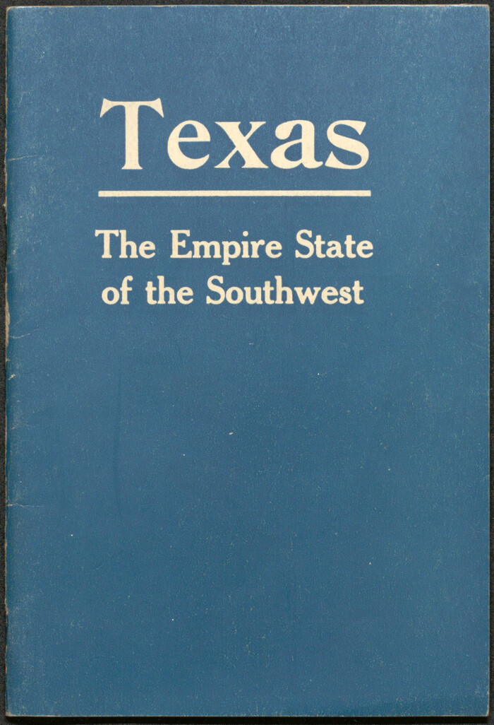 96603, Texas, the Empire State of the Southwest, Cobb Digital Map Collection