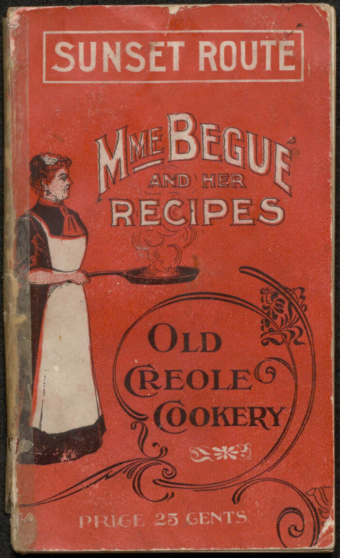 96607, Mme. Begue and her Recipes - Old Creole Cookery, Cobb Digital Map Collection