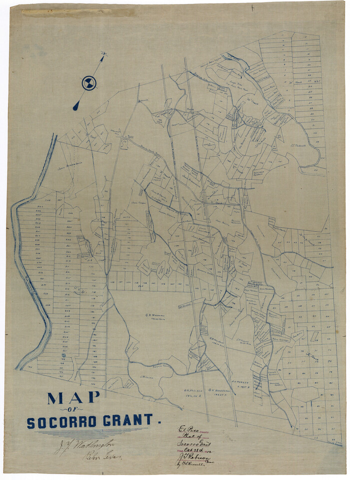 8867, El Paso County Rolled Sketch 33, General Map Collection