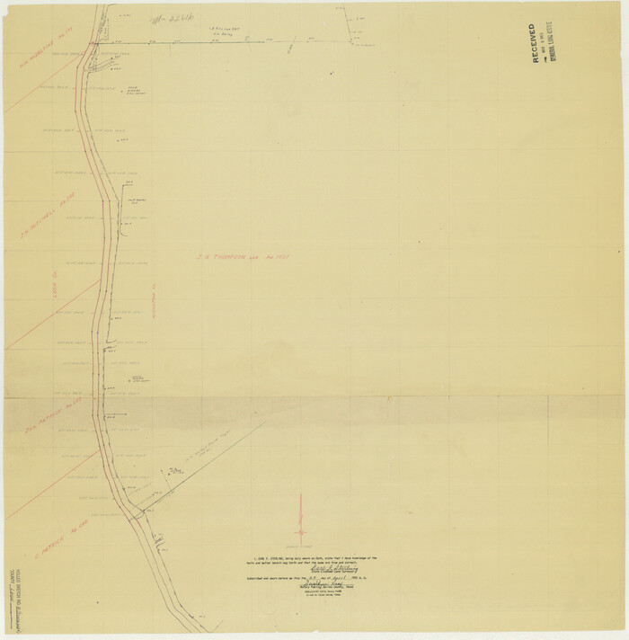 9429, Leon County Rolled Sketch 8, General Map Collection