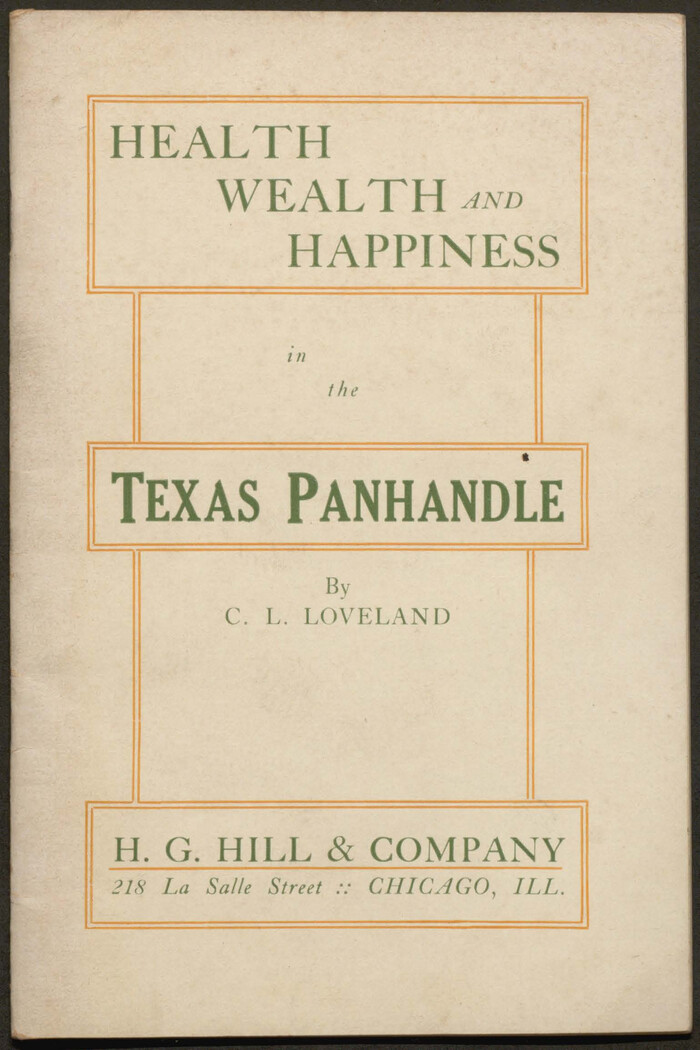 Health Wealth and Happiness in the Texas Panhandle