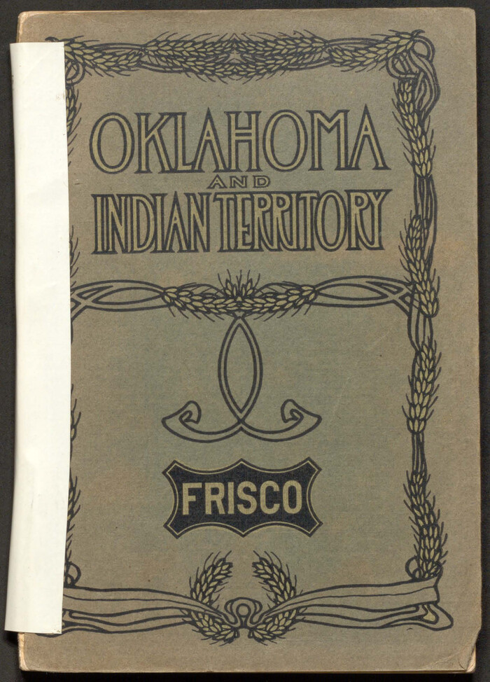 Oklahoma and Indian Territory Along the Frisco
