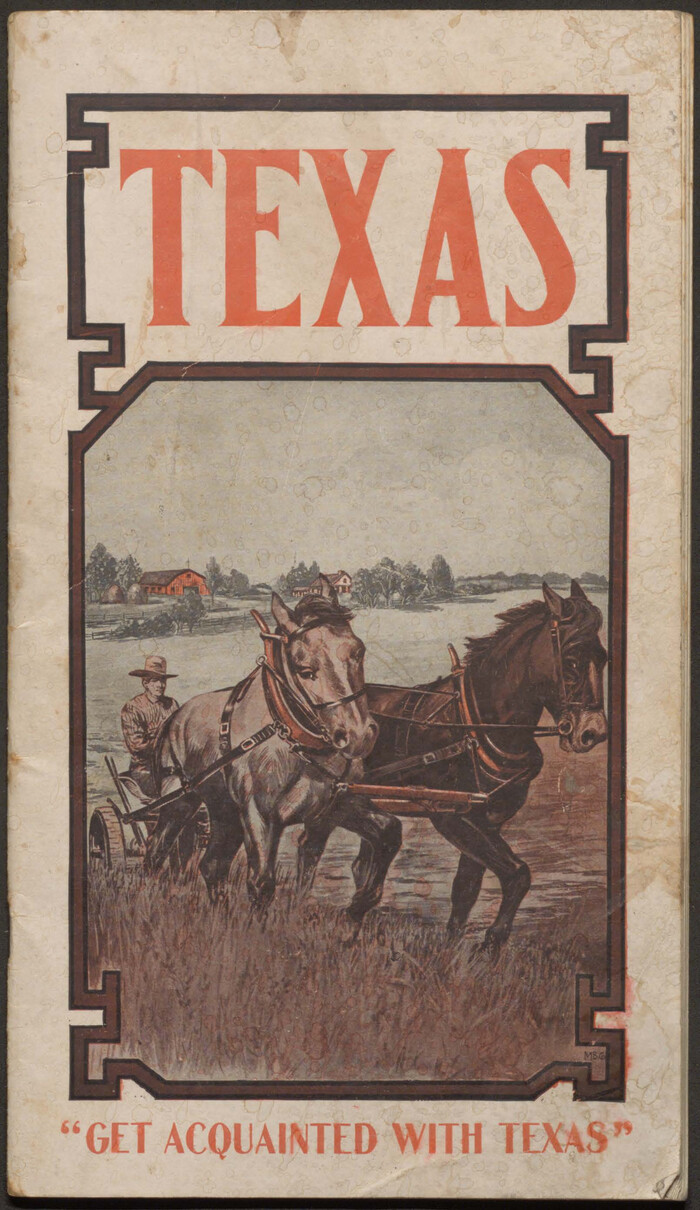 Texas - "Get Acquainted with Texas"