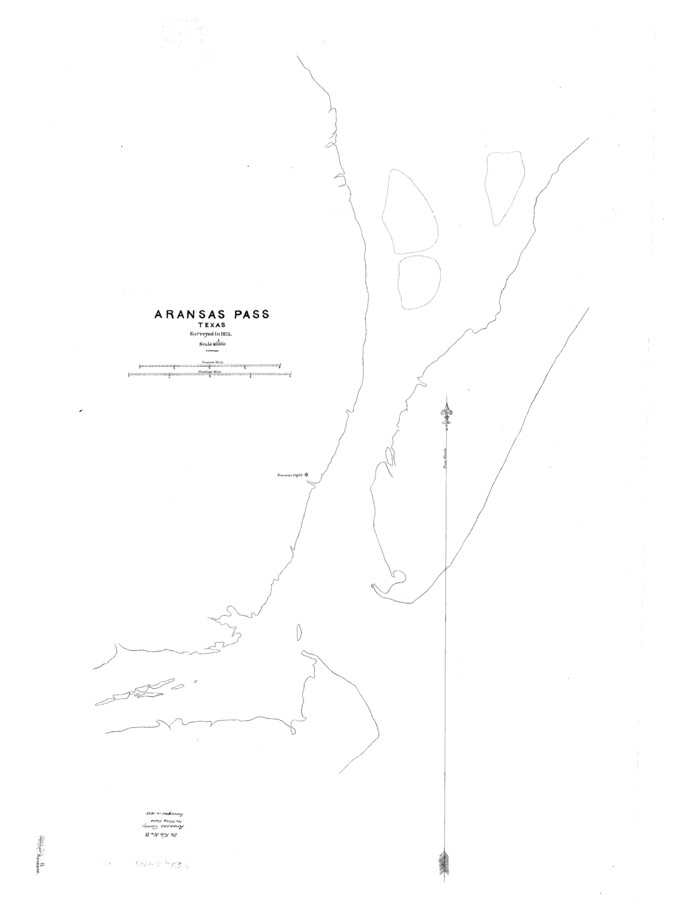 10318, Aransas County Sketch File 11, General Map Collection