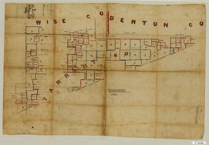 10380, Tarrant County Sketch File 31, General Map Collection
