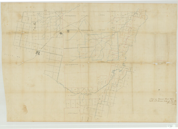 10382, Taylor County Sketch File 6, General Map Collection