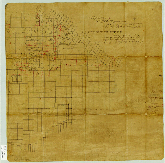 10402, Tom Green County Sketch File 46, General Map Collection
