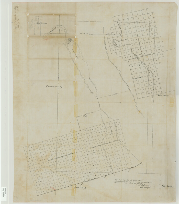 10436, Winkler County Sketch File 3, General Map Collection