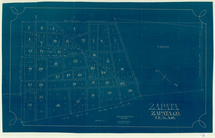 10440, Zapata County Sketch File 10, General Map Collection