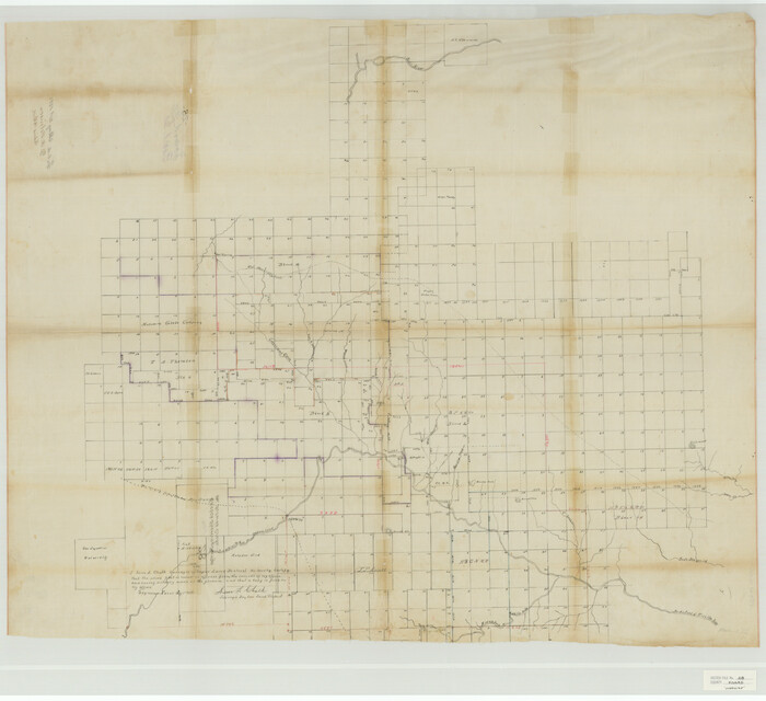 10452, Foard County Sketch File 28, General Map Collection