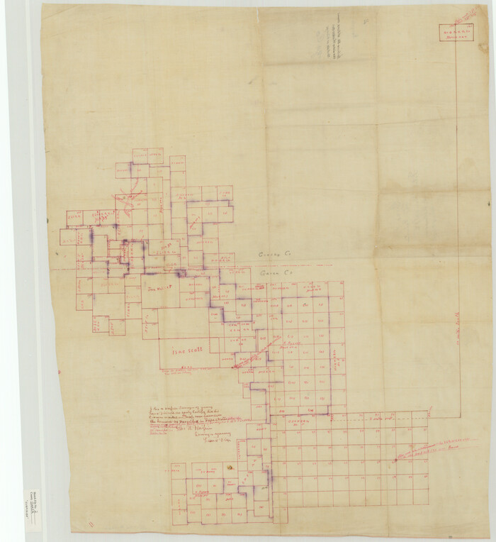 10462, Garza County Sketch File 2, General Map Collection