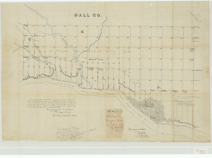10473, Hall County Sketch File 6, General Map Collection