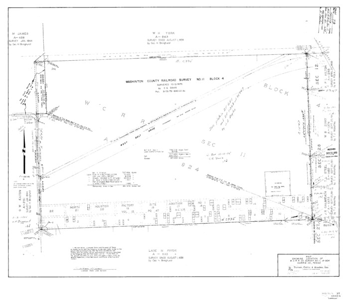 10481, Harris County Sketch File 79, General Map Collection