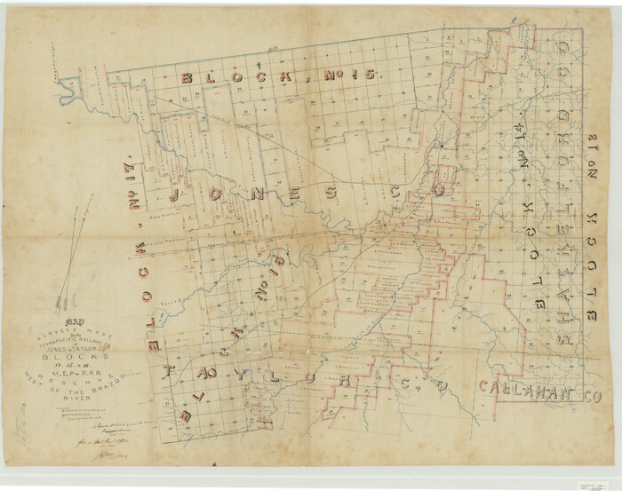 10509, Jones County Sketch File 10a, General Map Collection