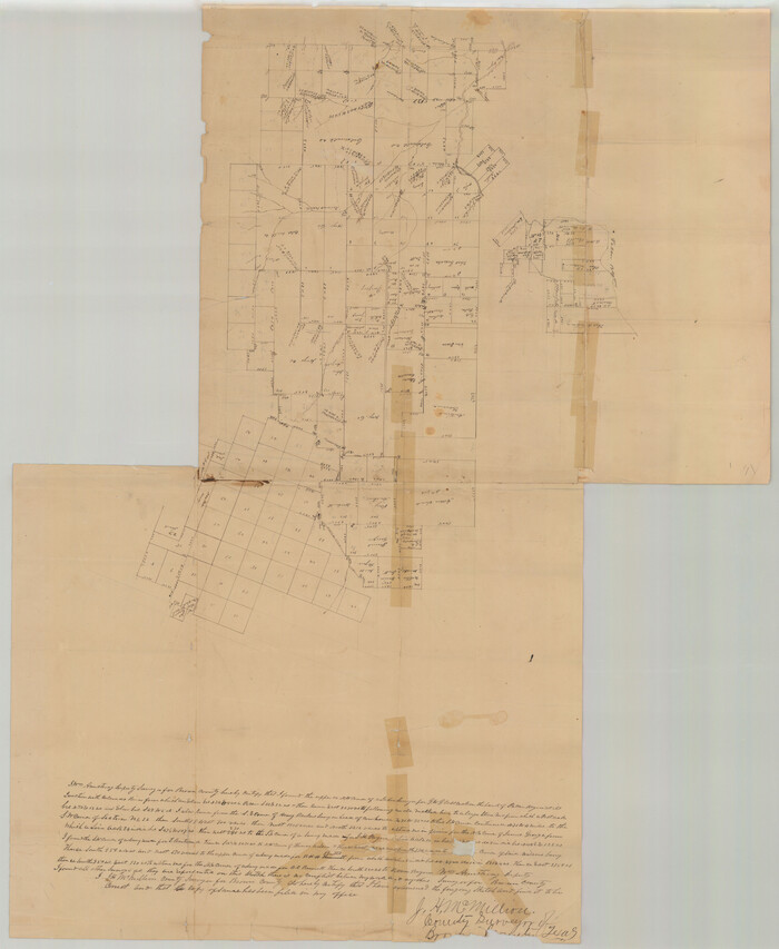 10544, Mills County Sketch File 9, General Map Collection
