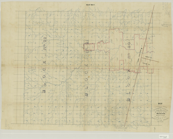 10555, Nolan County Sketch File 1b, General Map Collection