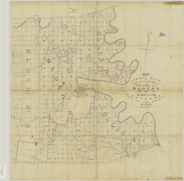 10565, Palo Pinto County Sketch File 6a, General Map Collection
