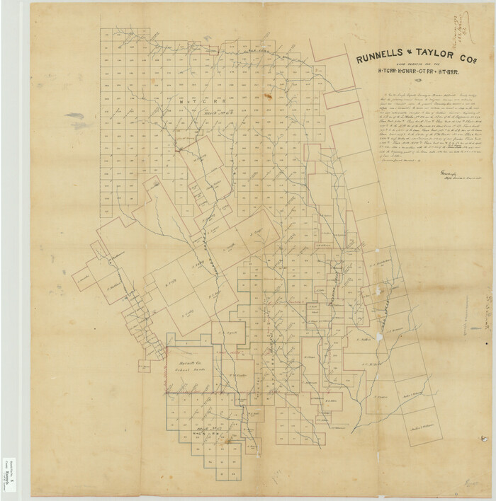 10591, Runnels County Sketch File 8, General Map Collection