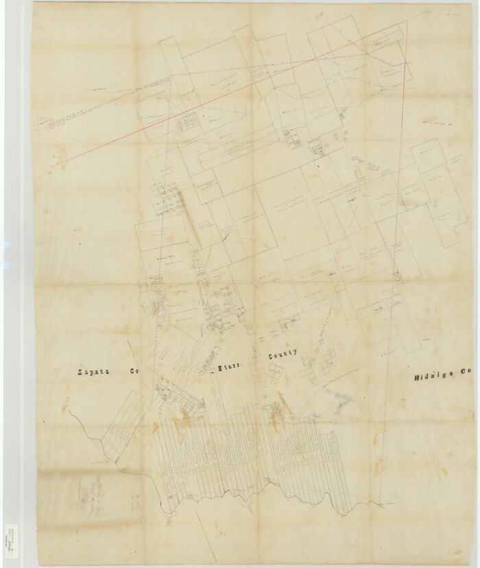 10605, Starr County Sketch File 6, General Map Collection