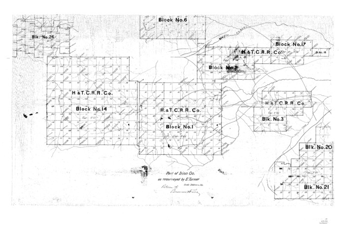 10617, Irion County Sketch File 17, General Map Collection
