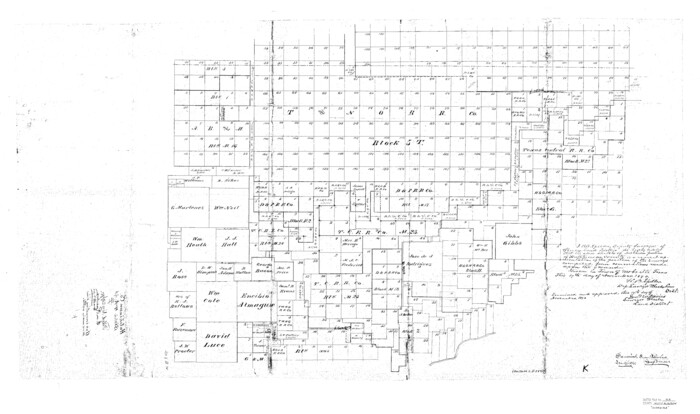 10625, Hutchinson County Sketch File 4a, General Map Collection