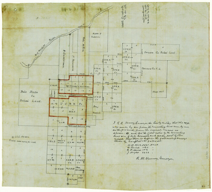 10833, Archer County Sketch File 27, General Map Collection