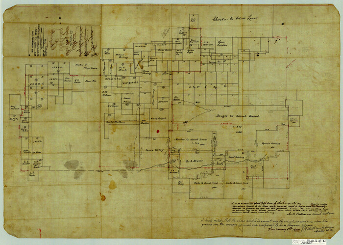 10836, Archer County Sketch File 29, General Map Collection