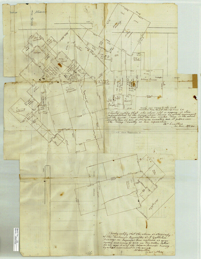 10862, Atascosa County Sketch File 28, General Map Collection