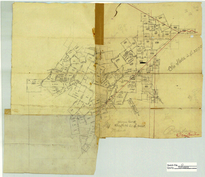 10892, Bandera County Sketch File 10, General Map Collection