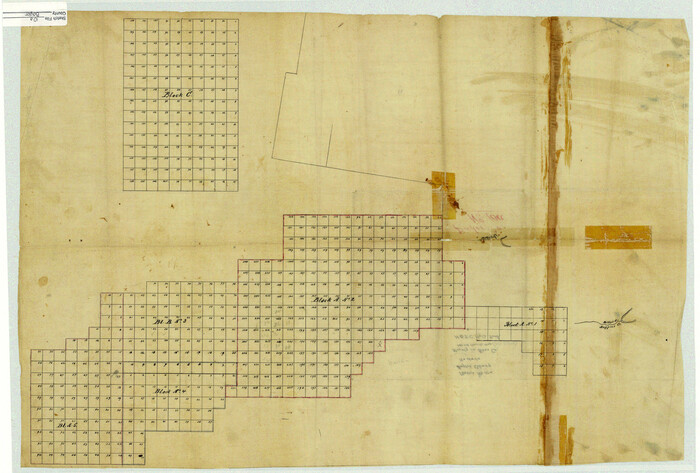 10905, Baylor County Sketch File 10A, General Map Collection
