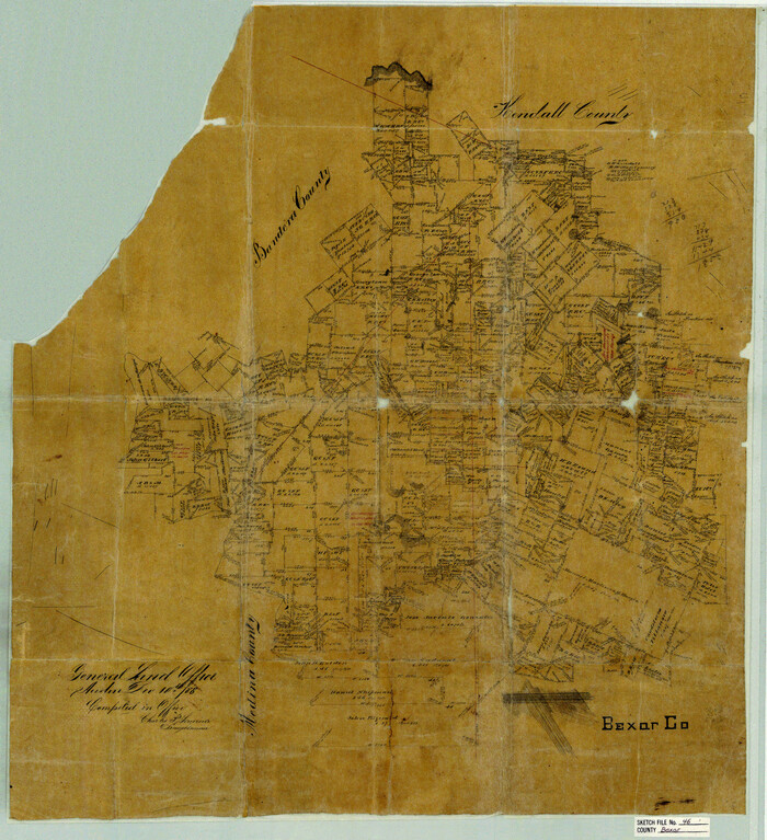 10924, Bexar County Sketch File 46, General Map Collection