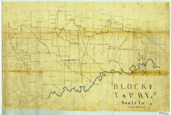 10941, Bowie County Sketch File 3, General Map Collection